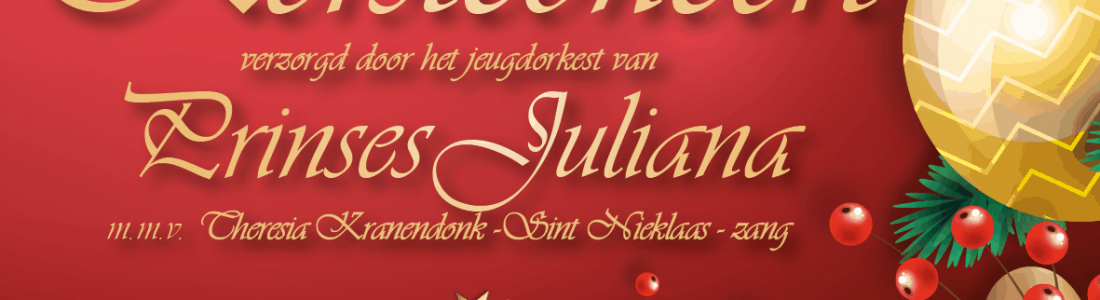 Kerstconcert – Jeugdorkest PJ